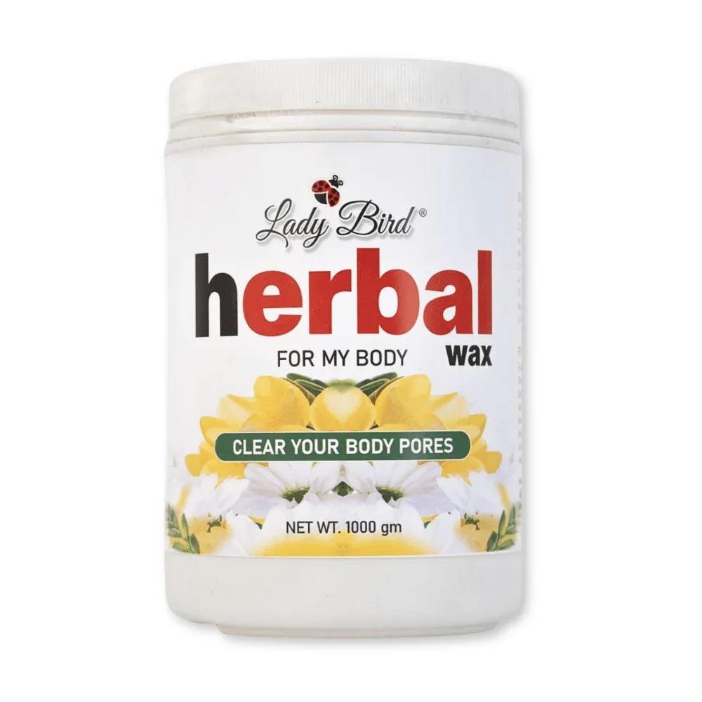 BUY 1kg PAPAYA wax Jar GET 1kg HERBAL Wax Jar FREE - ladybirdcosmetic