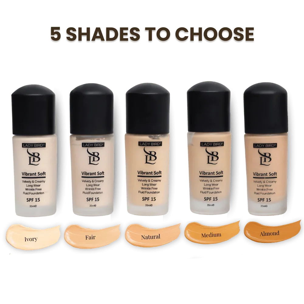 Bundle of 3 Foundations - ladybirdcosmetic