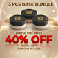 Bundle of 3 Bridal Bases